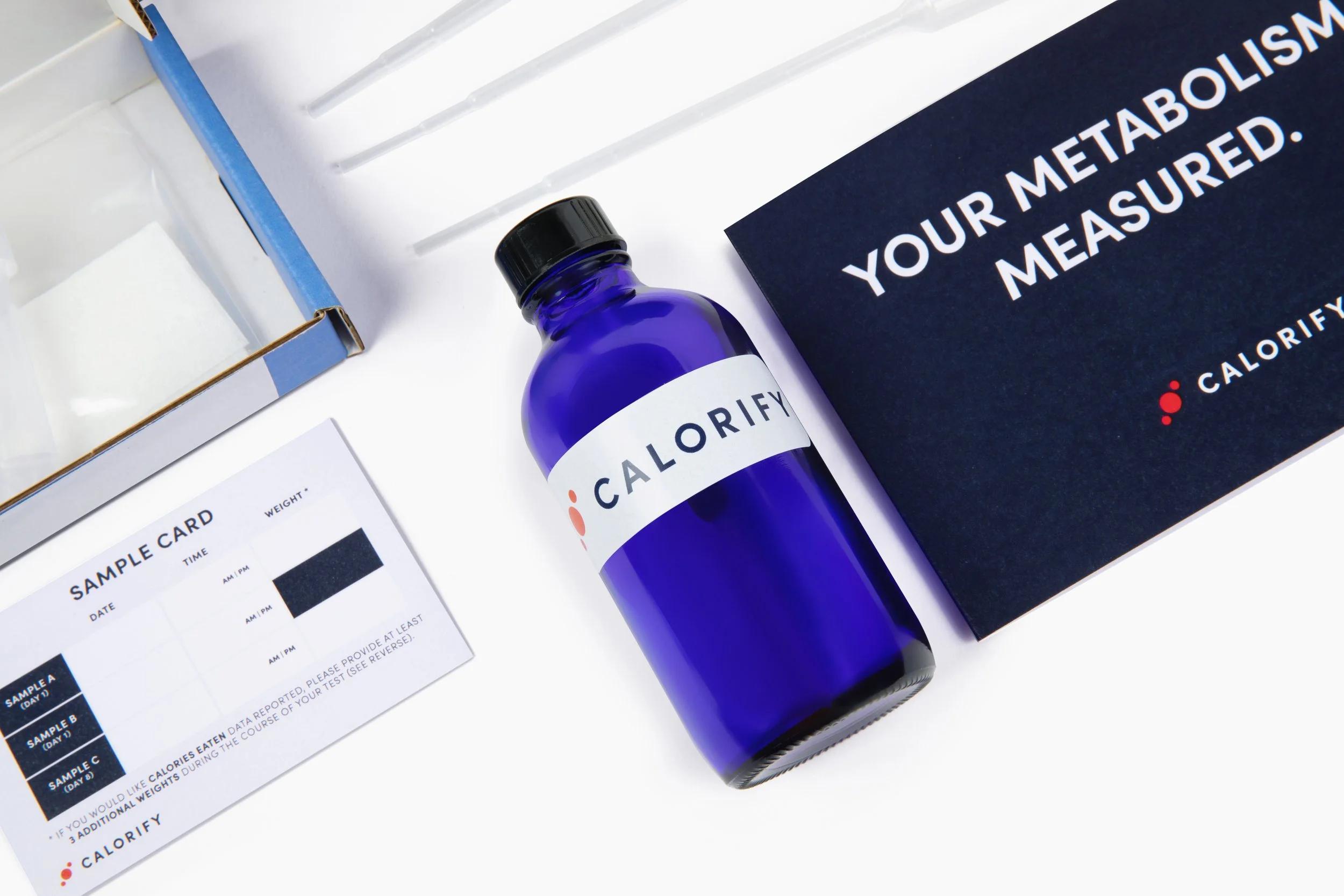 Calorify at-home metabolic testing kit